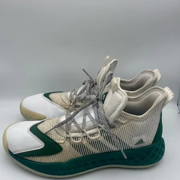 adidas gazelle silver green womens Adidas Pro Boost Mid 2020 White/Green FW9521 – Kratz Sporting Goods main image 1